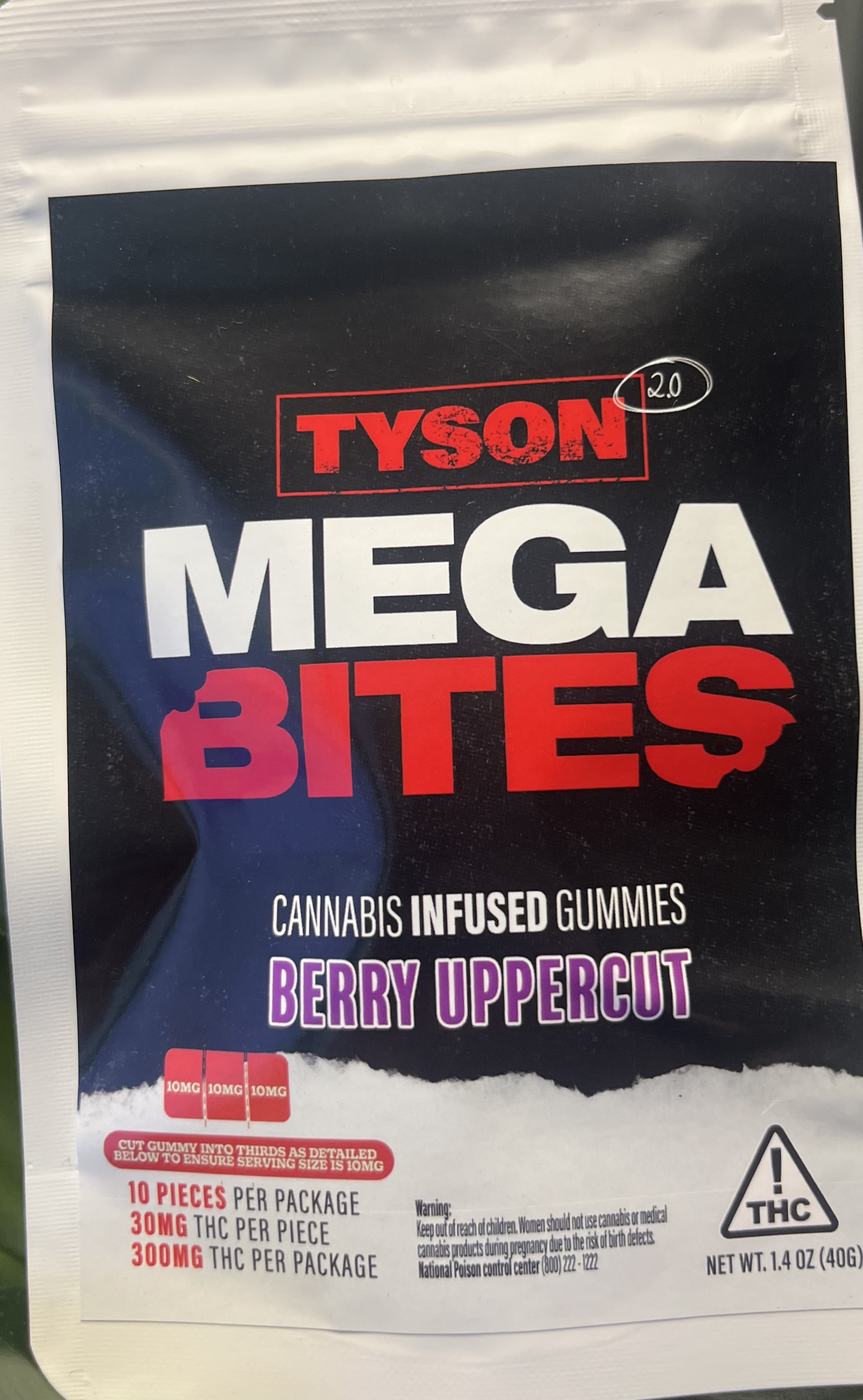 Southern Sky Brands | 300mg | Tyson Berry Uppercut | Gummies