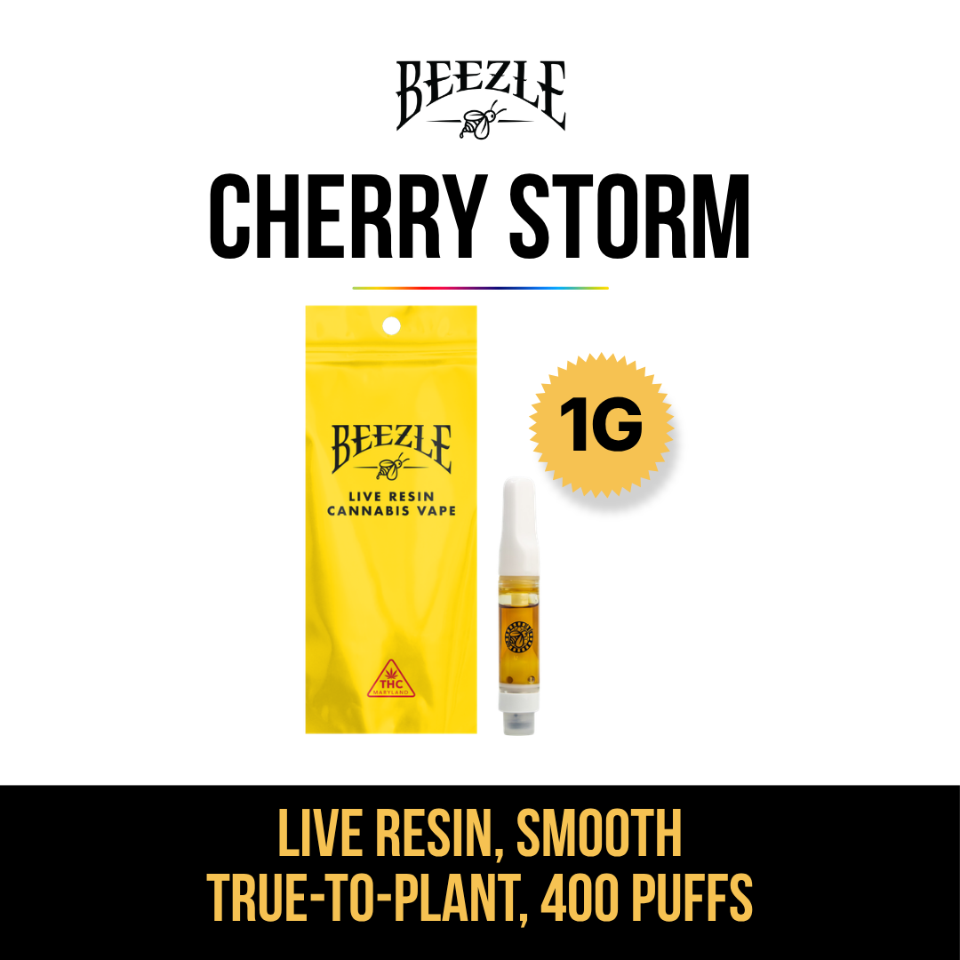 Cherry Storm 1G Live Resin Vape