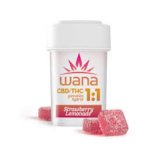 Edibles |  Classic Strawberry Lemonade | 1 : 1, CBD : THC | Hybrid - 100mg/10pk