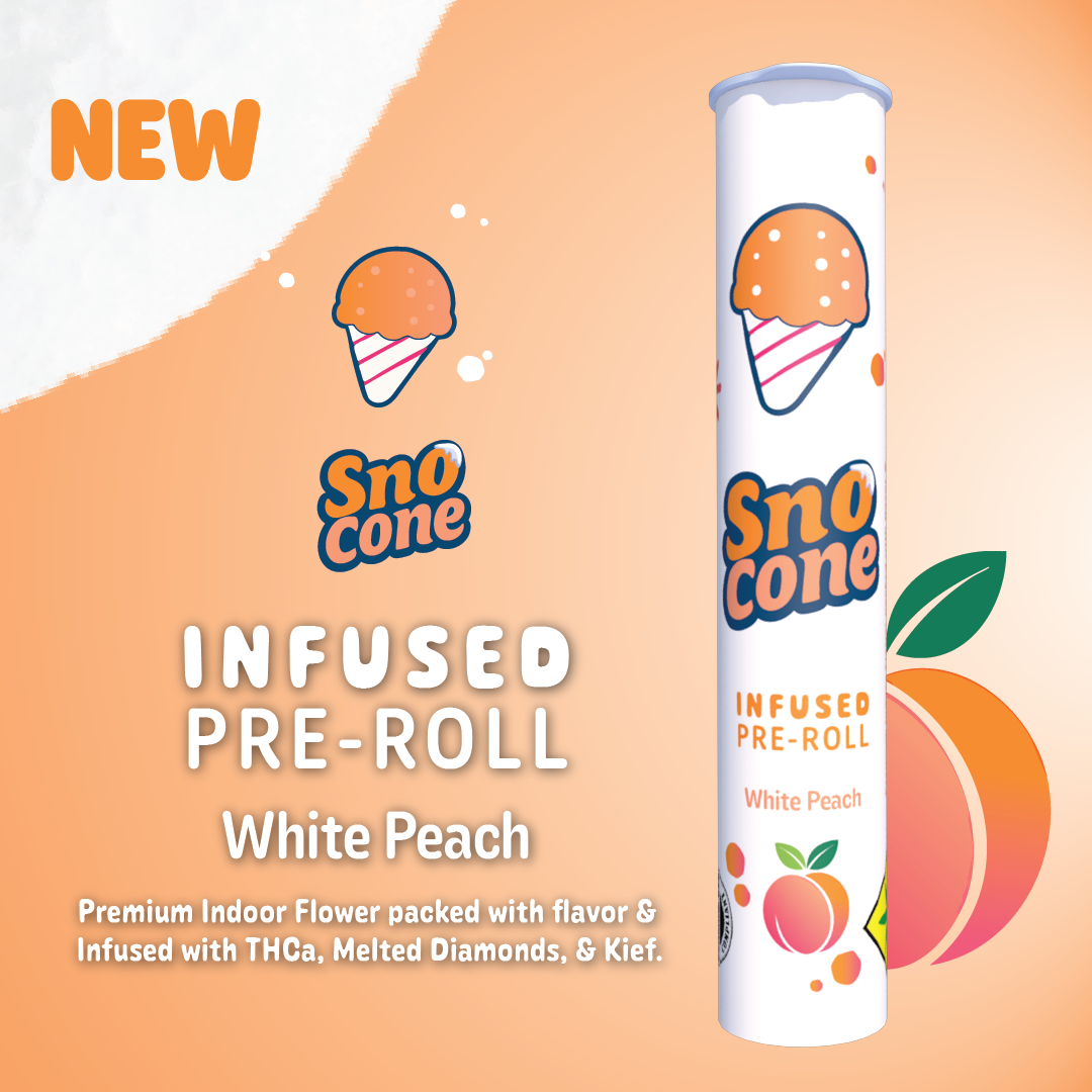 White Peach Infused Pre Roll