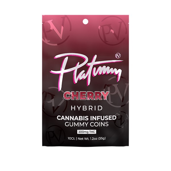 Platinum Vape Gummies Wild Cherry 200mg
