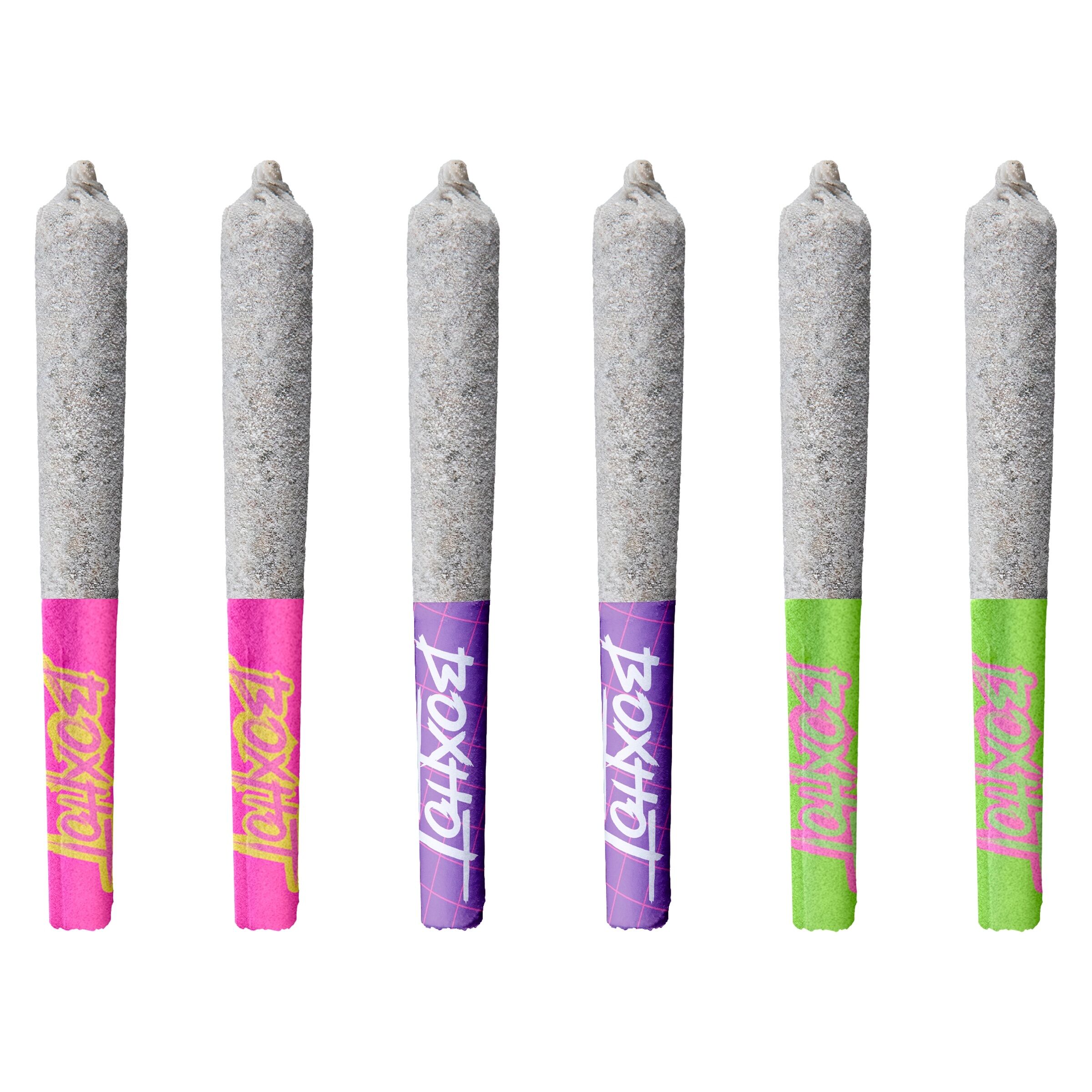 BoxHot - Diamond Doobies - Double Trifecta Infused Pre-Rolls - 6x0.5g