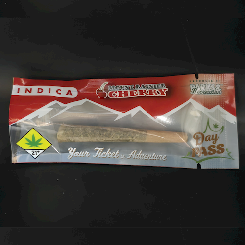 Mount Rainier Cherry Infused PreRoll - by Parks and Recreation