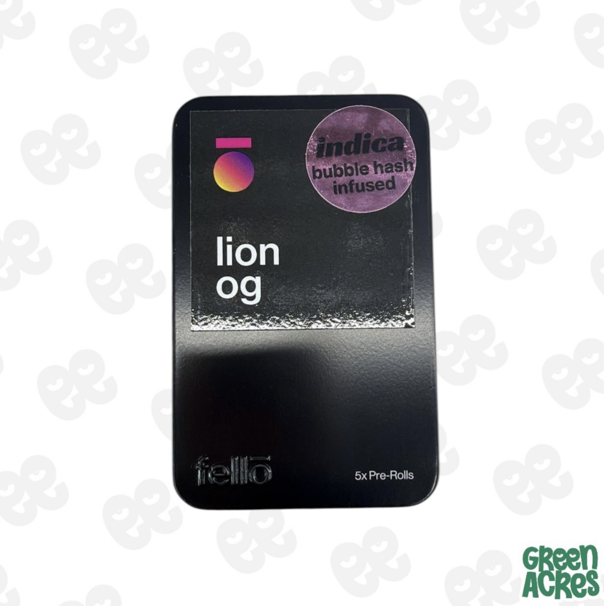 Fello: Lion OG Bubble Hash Infused Pre-Roll 5 Pack (5x0.7g)