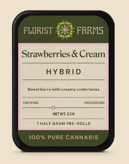 Florist Farms Strawberries & Cream 7pk Prerolls