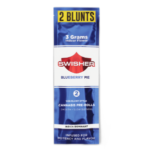 Swisher 2 Pack Blunts - Blueberry Pie