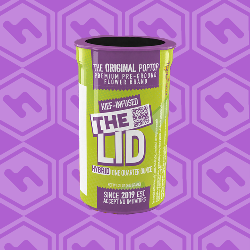 The Lid | 908 Cookies | Kief-Infused Shake | 7g