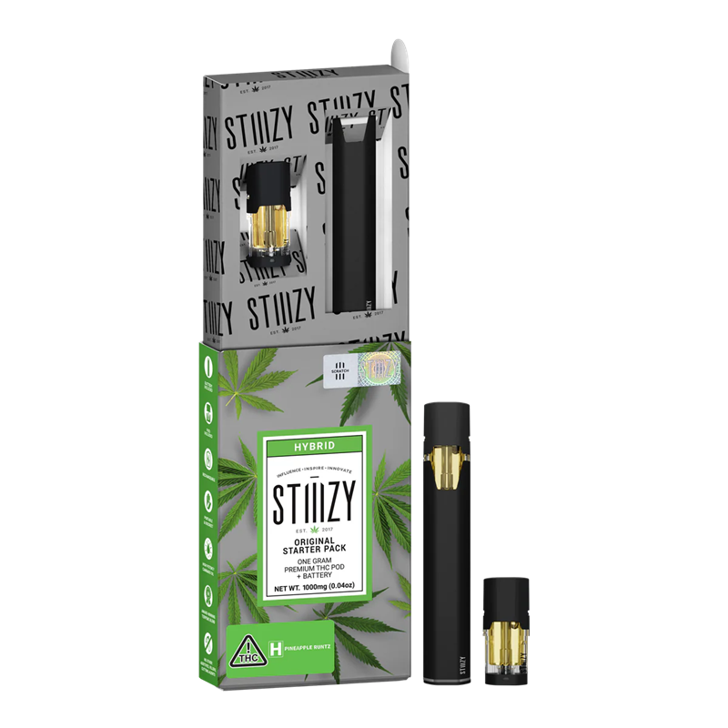 Stiiizy | Pineapple Runtz | 1G Original Starter Pack (Pod + Battery)