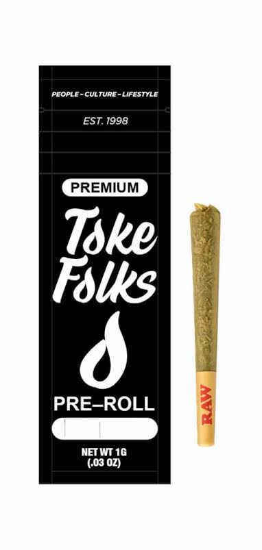 TOKE FOLKS - TROPICANA CHERRY DELIGHT - 1G PREROLL
