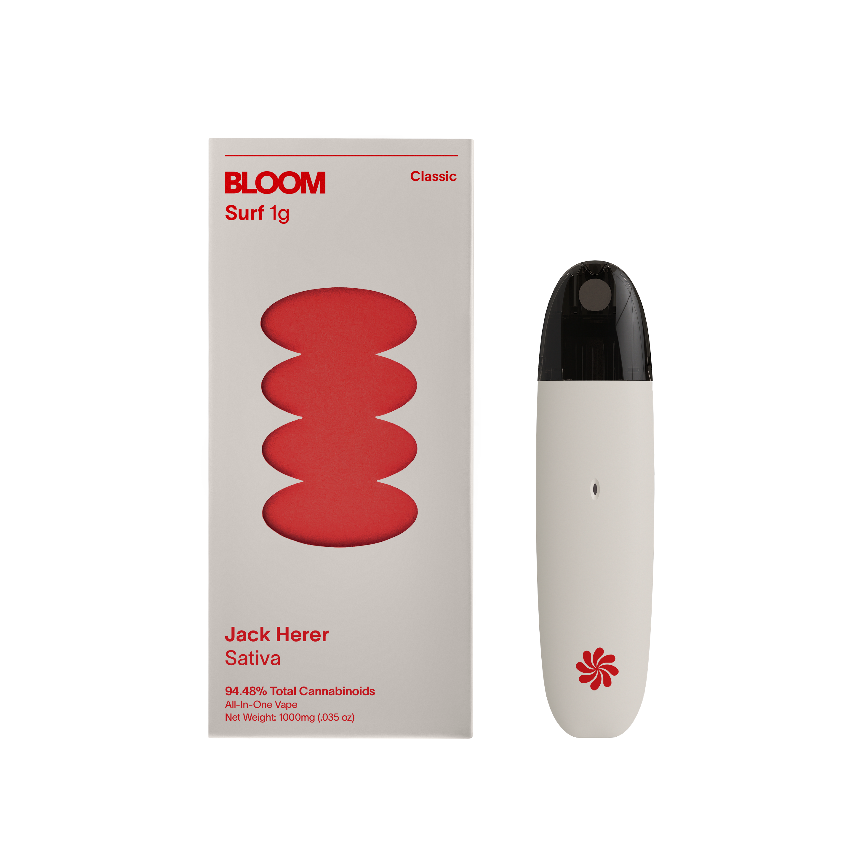 Bloom | Jack Herer Disposable Vape | 1g