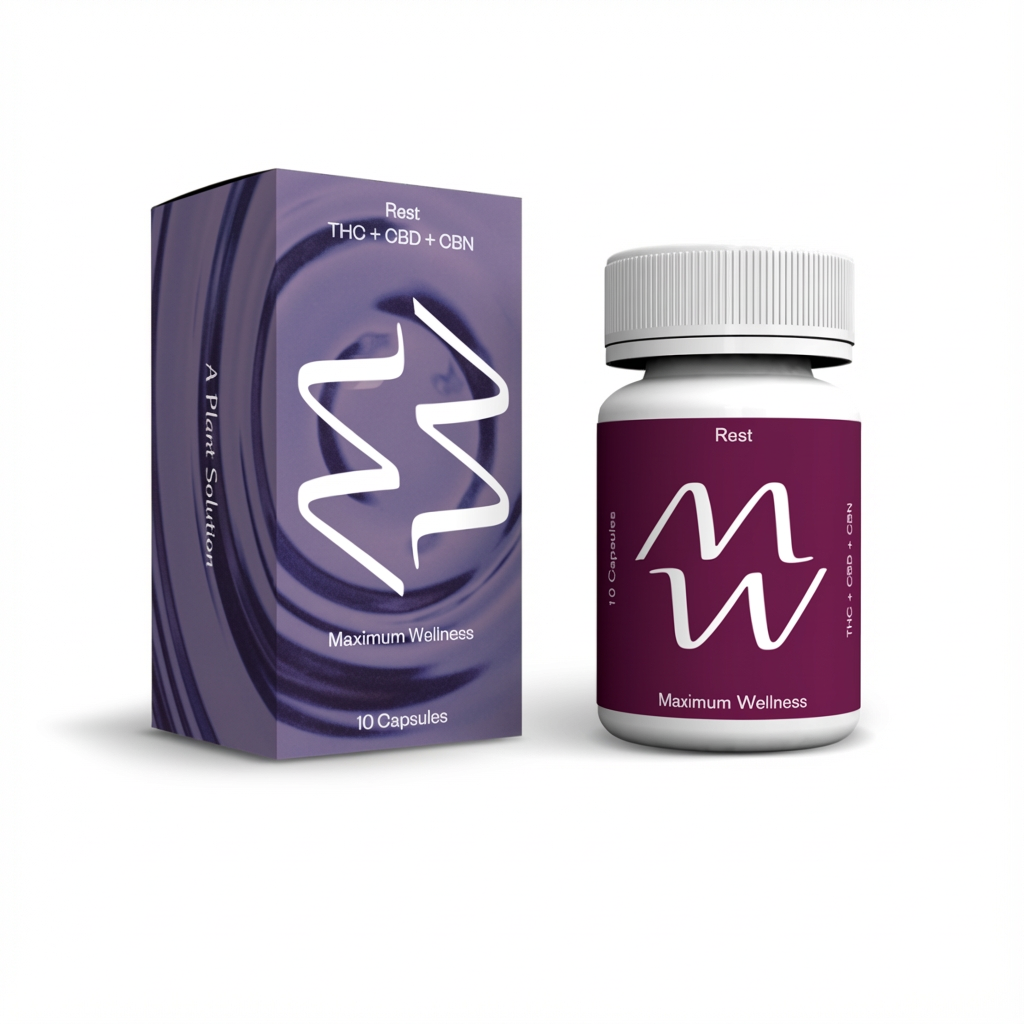 Capsules Rest Cbn Cbd Thc