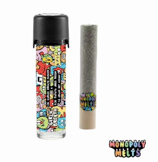 Monopoly Melts - Pop Rocks x Sunset Papaya - 1.6g Hash Donut