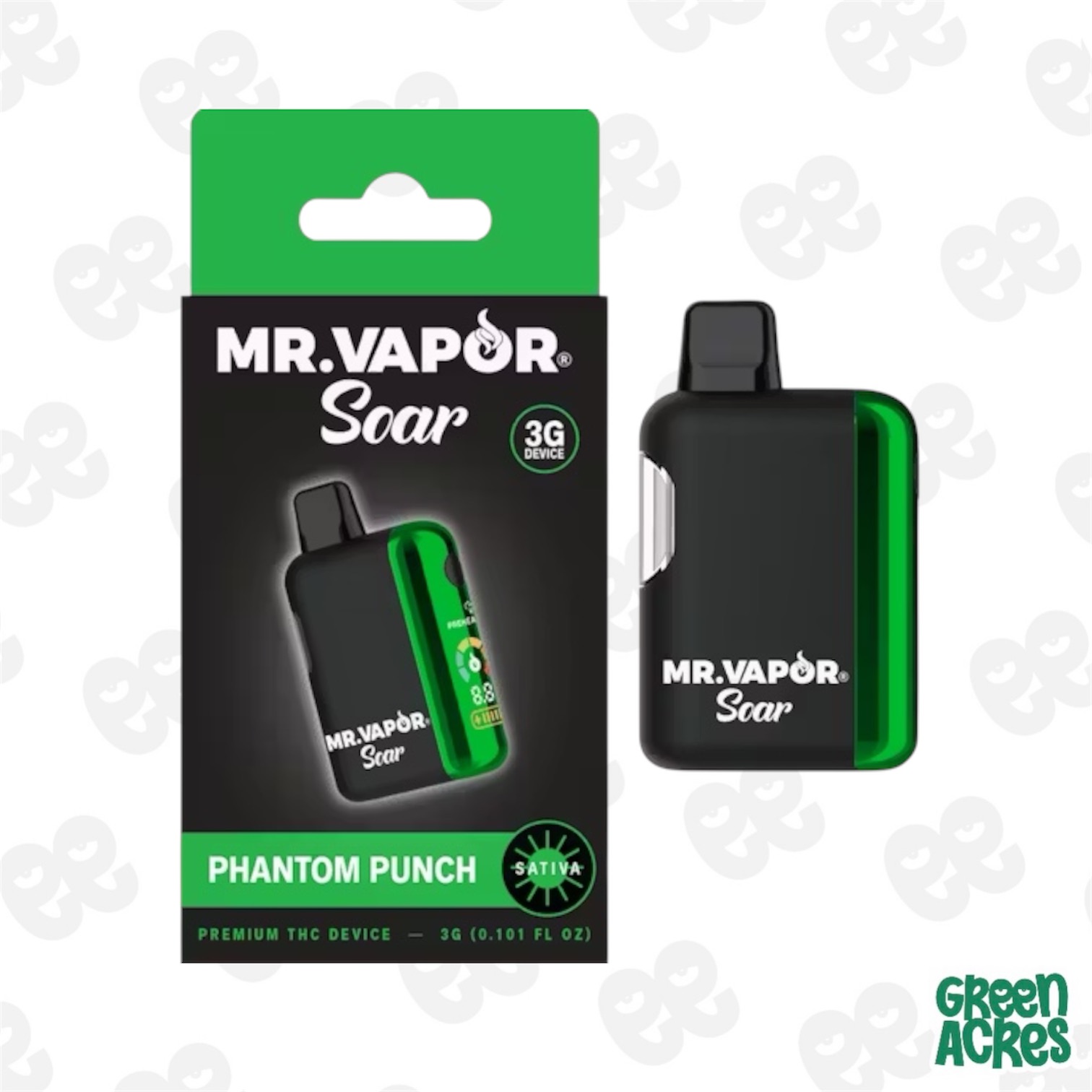 Mr Vapor: Phantom Punch 3G Vape Disposable | Green Acres