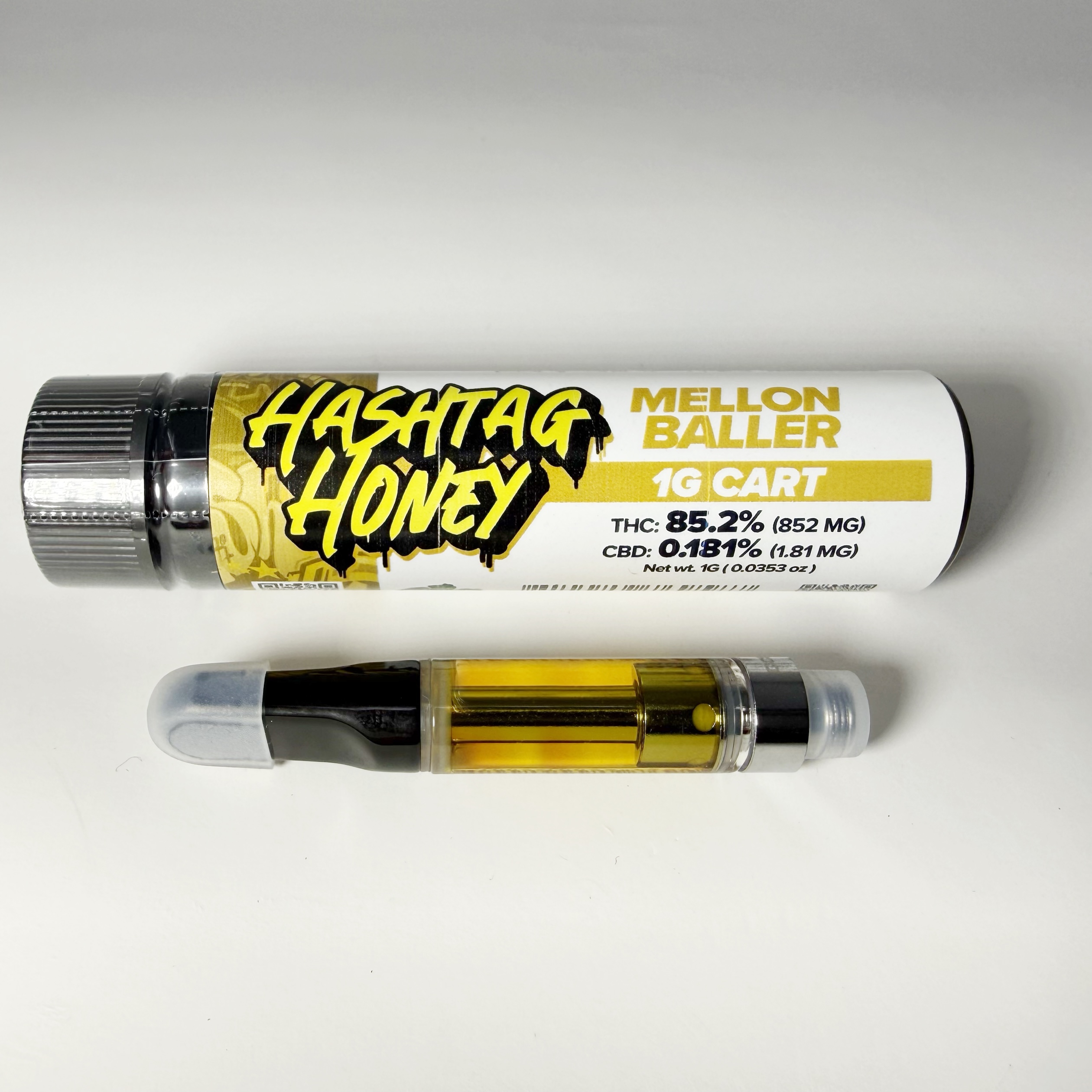 Hashtag Honey - Melon Baller - Vape Cart
