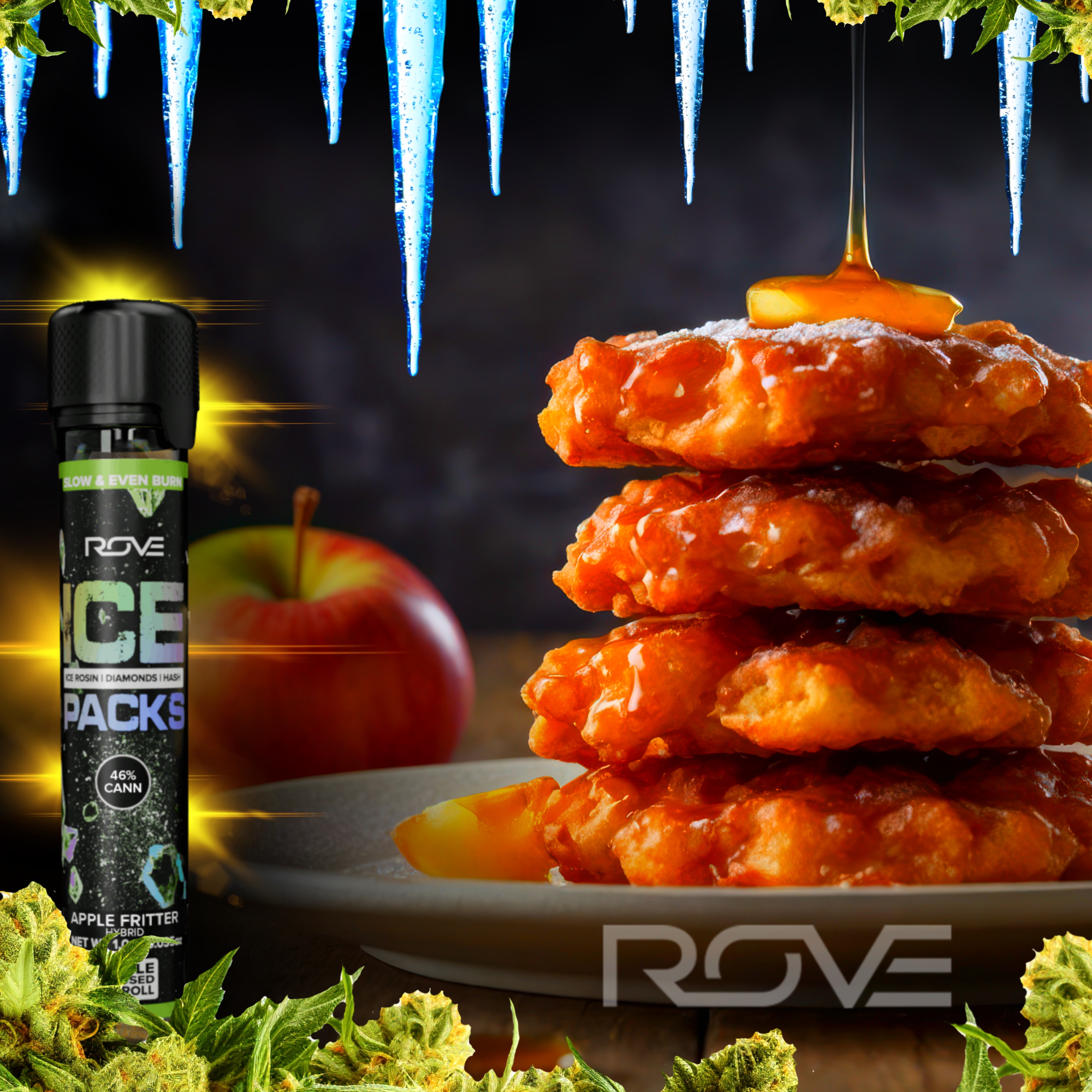 Apple Fritter Ice And