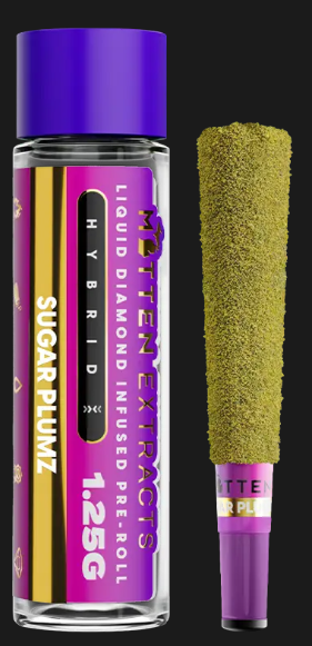 Mitten Extracts - Sugar Plumz - Infused Preroll