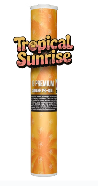 Prolific Grow House Tropical Sunrise 1G Infused Pre Roll