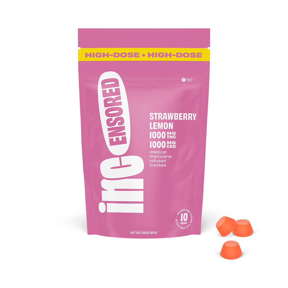 Strawberry Cbd Thc Troche 20pk