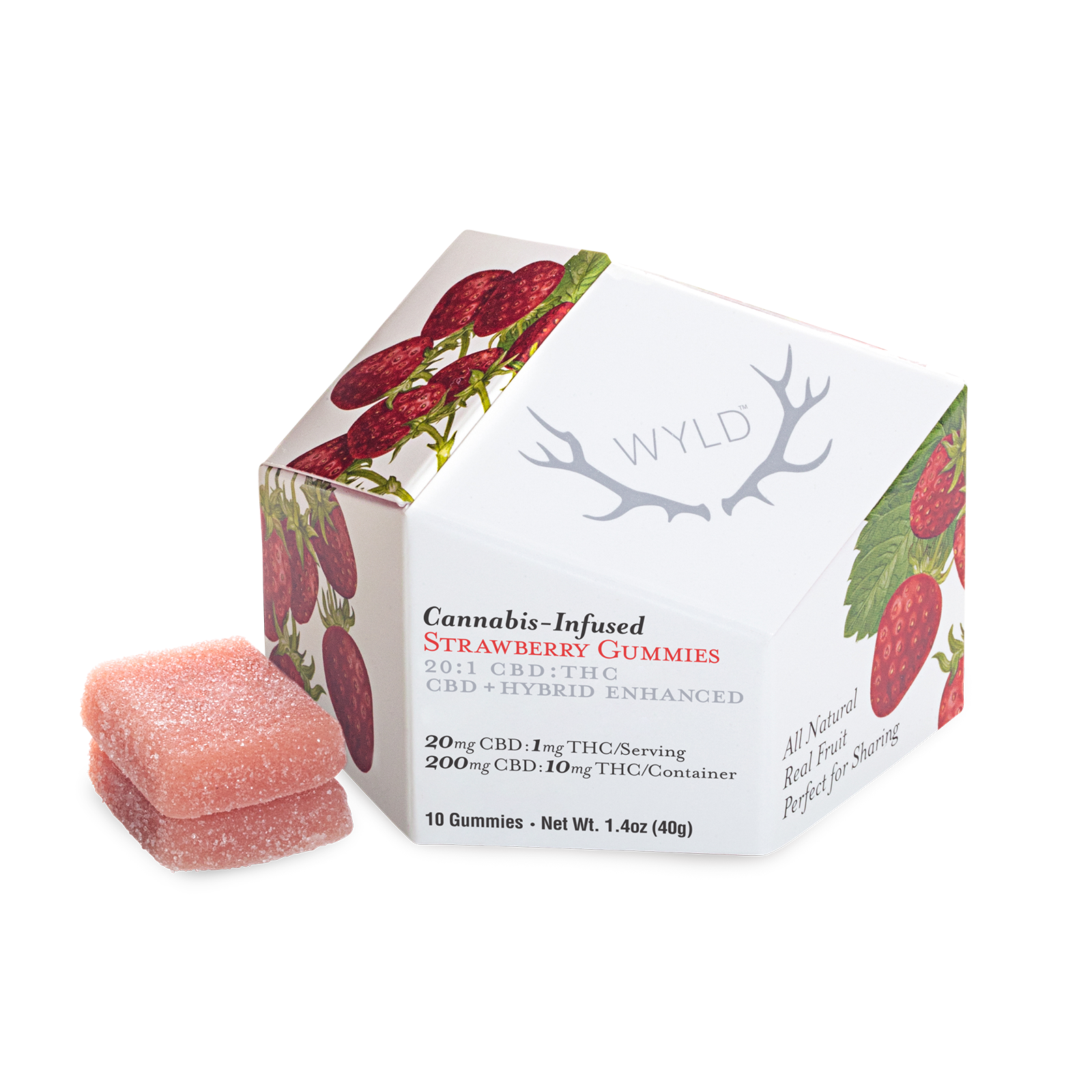 Strawberry 20:1 CBD - 10MG