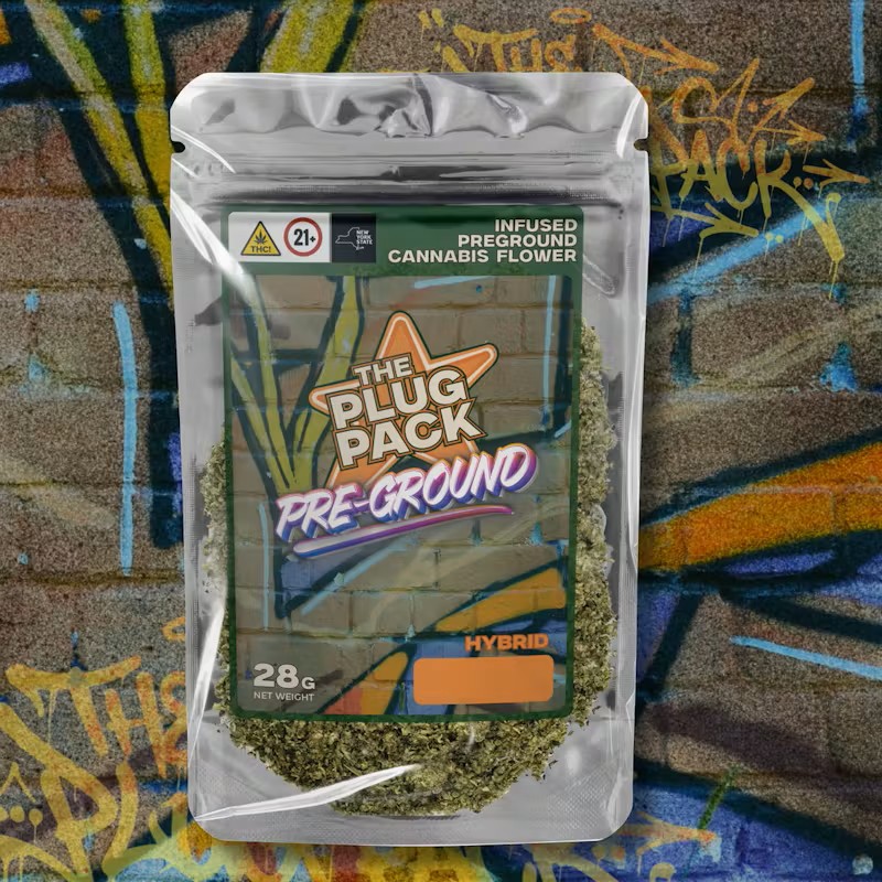 The Plug Pack - Lemon Berry Kush Infused Pre-ground - 28g