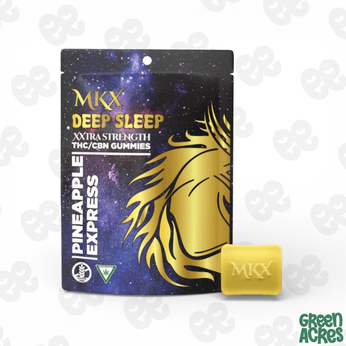 MKX Deep Sleep 200mg Gummies - Pineapple Express