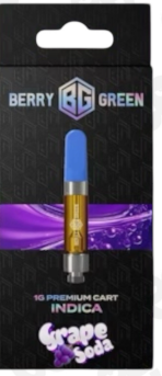 Berry Green - 1g Cart - Grape Soda