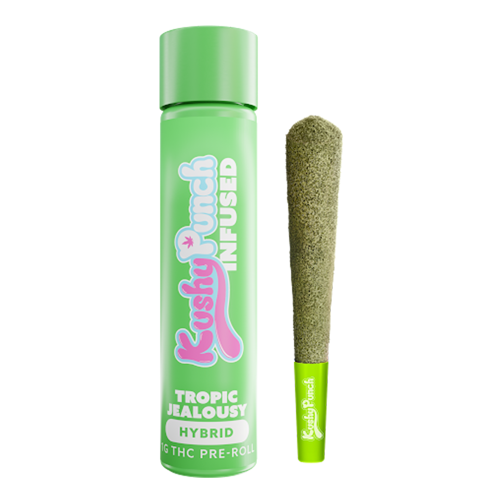 Kushy Punch | Tropic Jealousy | 5pk Prerolls | Sativa