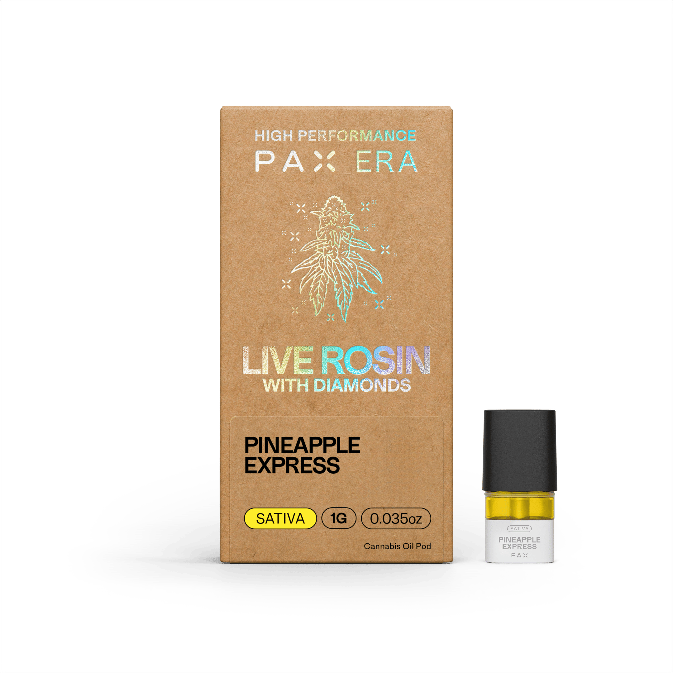 PAX - PINEAPPLE EXPRESS - LIVE ROSIN & DIAMONDS - 1G POD