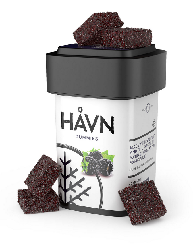 Blackberry | 2:1 THC:CBN Hash Rosin Gummies 5pk | 25mg