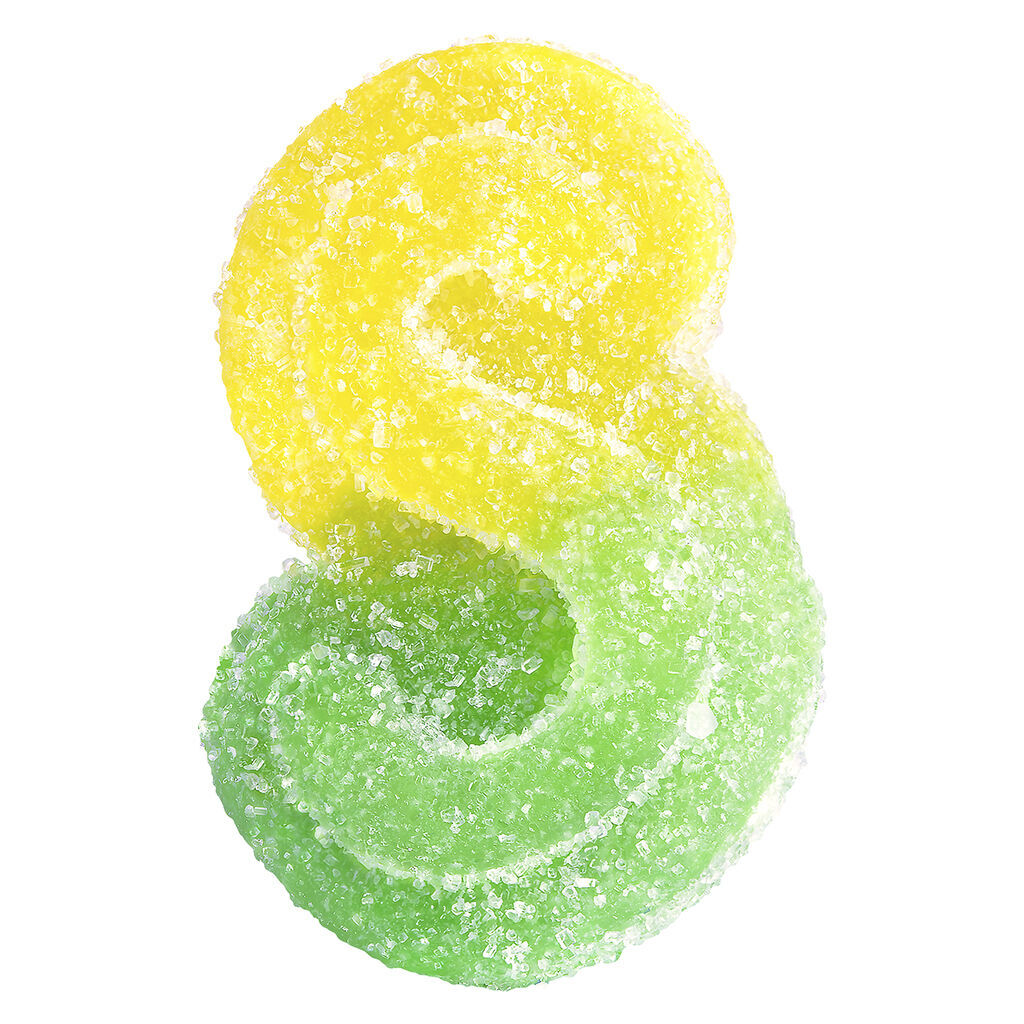 Spinach Sourz Fully Blasted Mango Lime 1:1 CBC THC Soft Chew 1pk