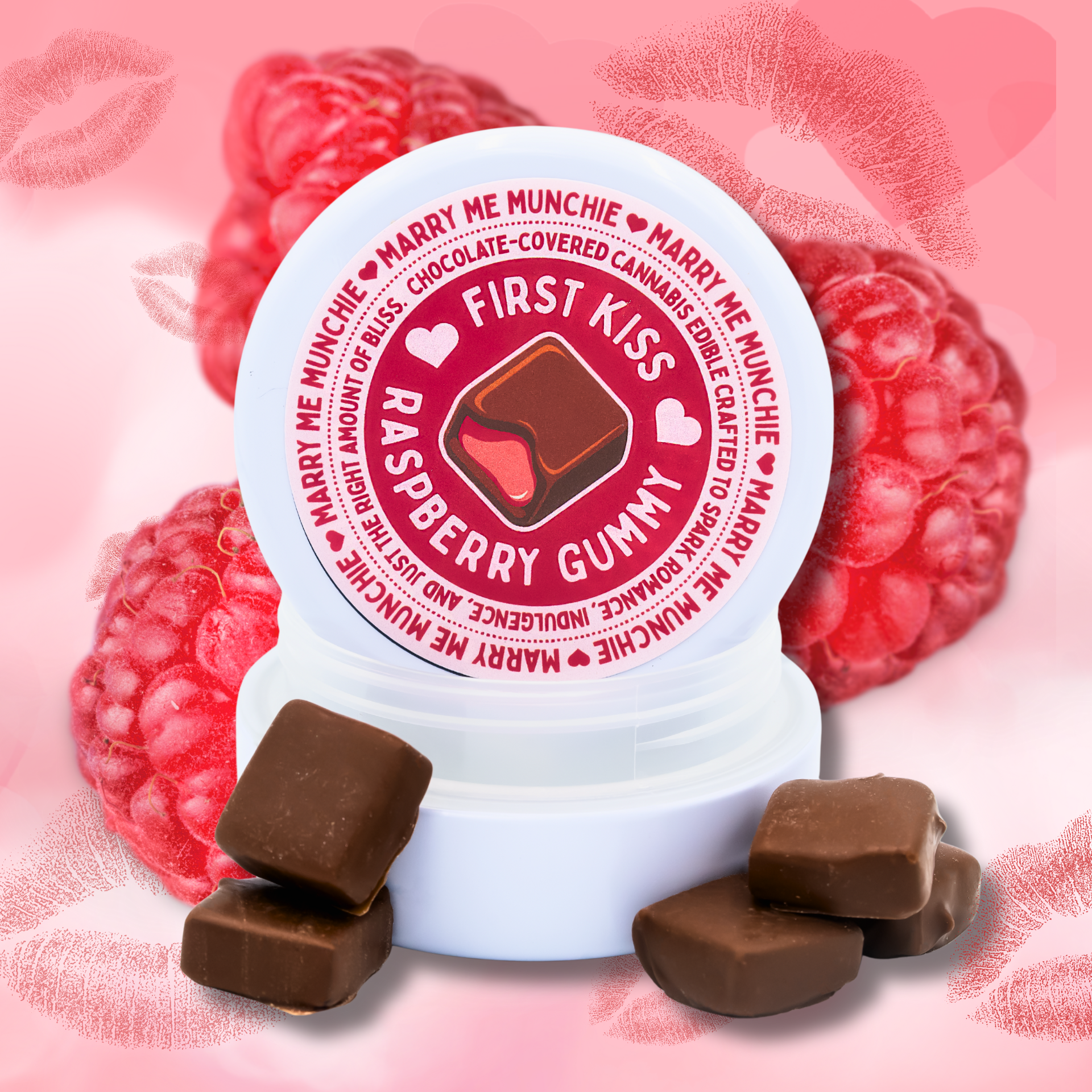 First Kiss Raspberry Gummies