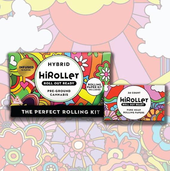 HIROLLER Grape Mochi Infused Pre-Ground 1/4