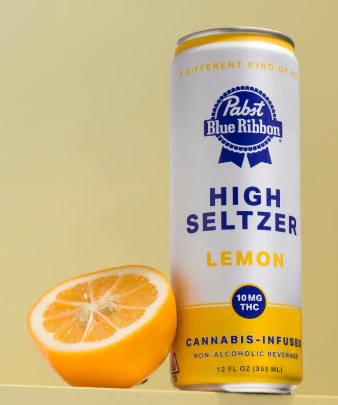 Pbr Lemon Infused High Seltzer