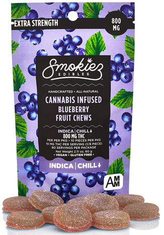 Sweet Blueberry 800mg Gummies