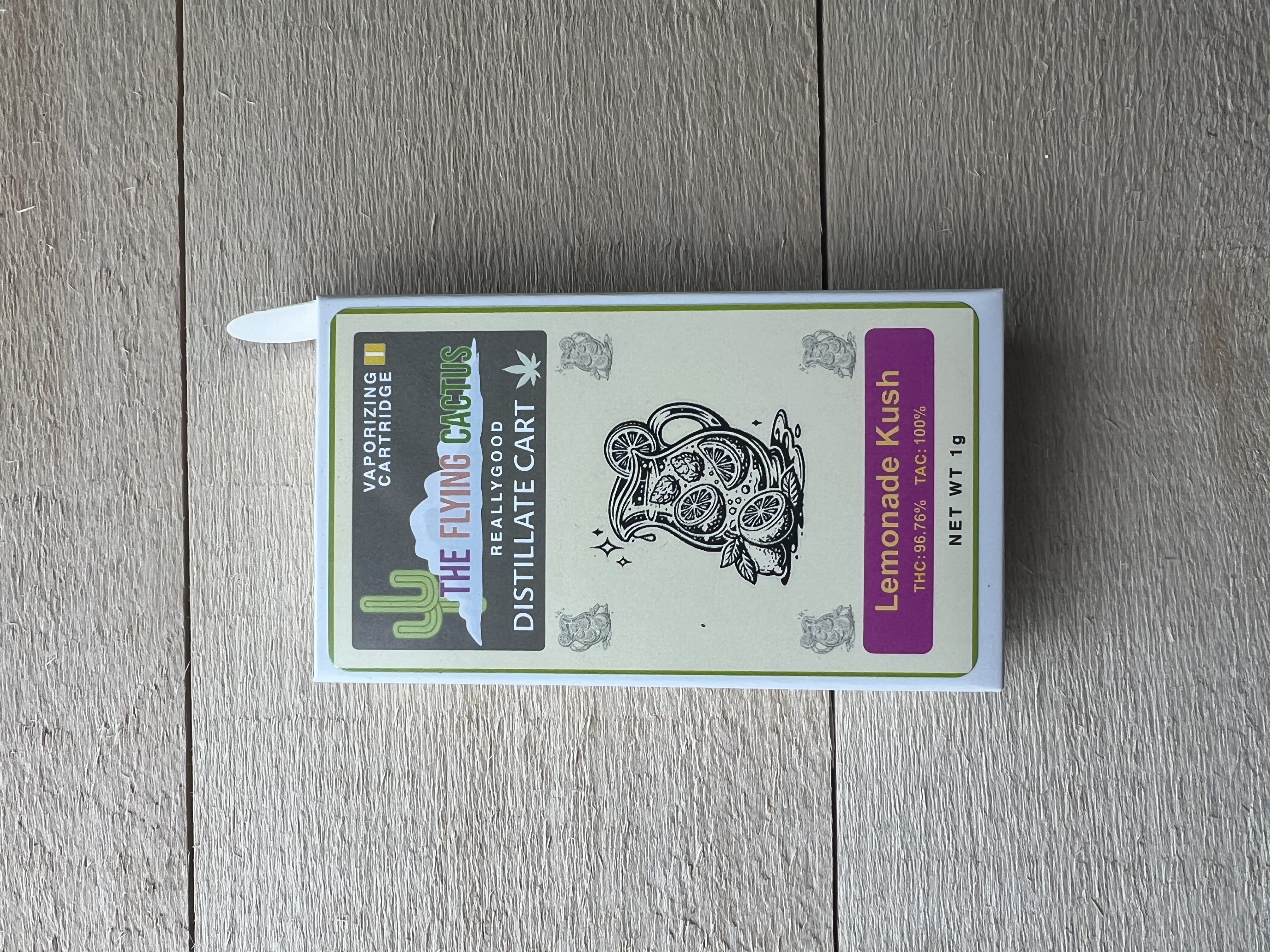 Lemonade Kush Cartridge