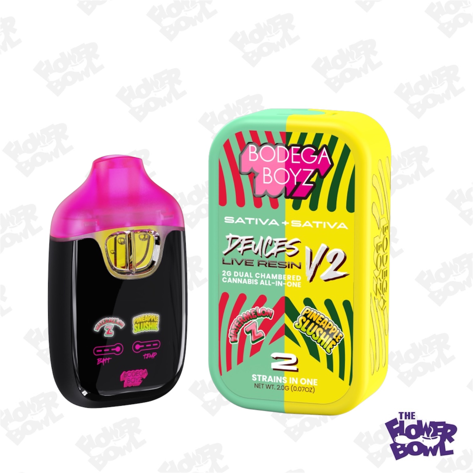 Bodega Boyz: Watermelon Z x Pineapple Slushie 2G LR Disposable