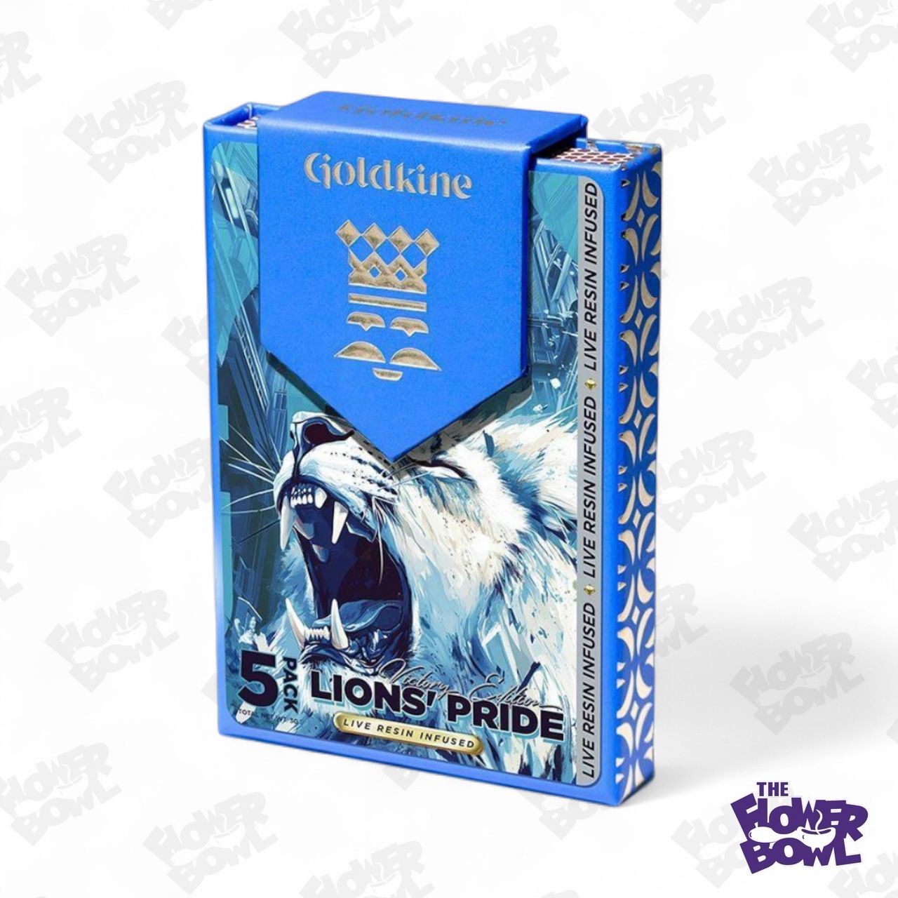 Goldkine: Lion's Pride Live Resin Infused (.6g x 5) 5-Pack