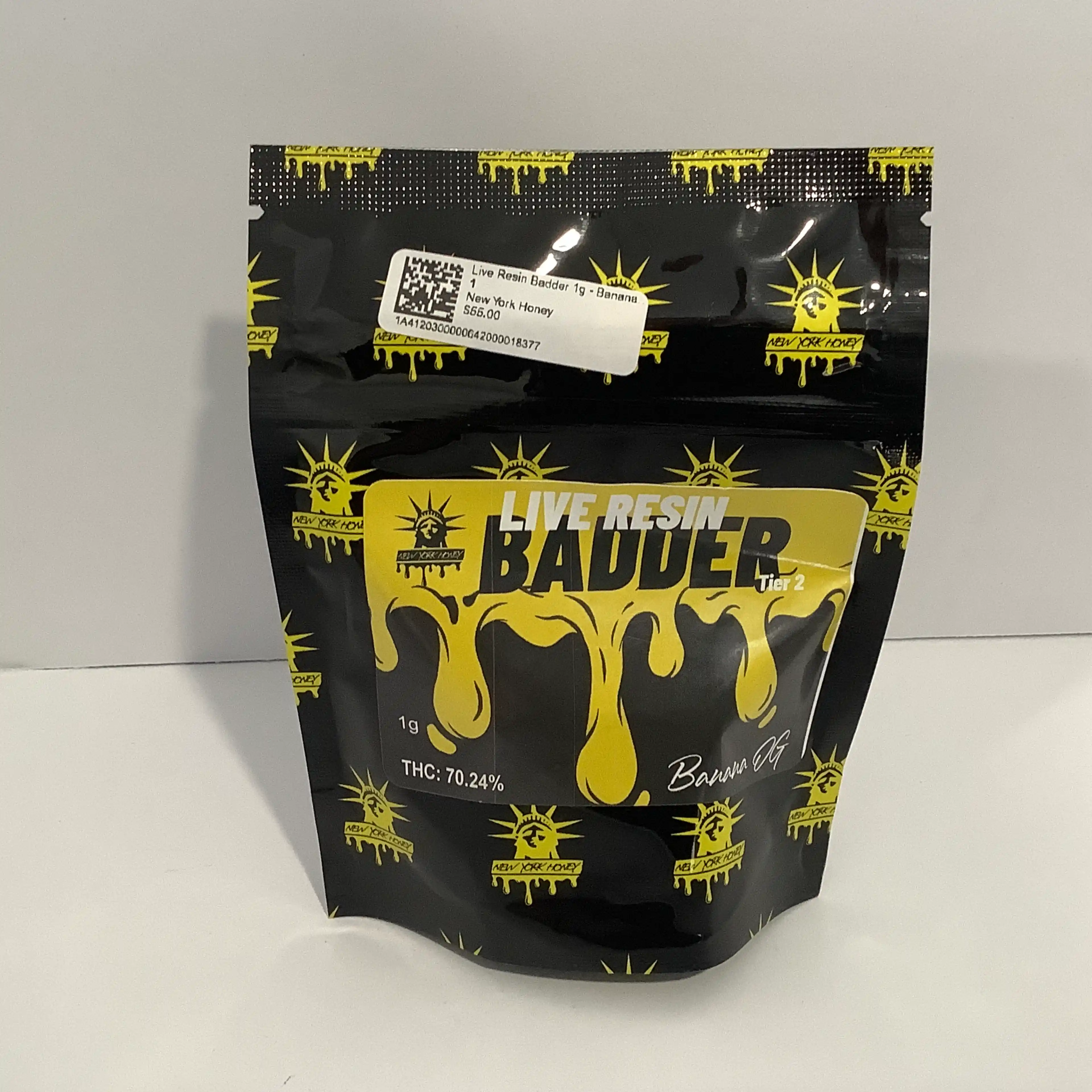 New York Honey | Banana OG Live Resin Badder