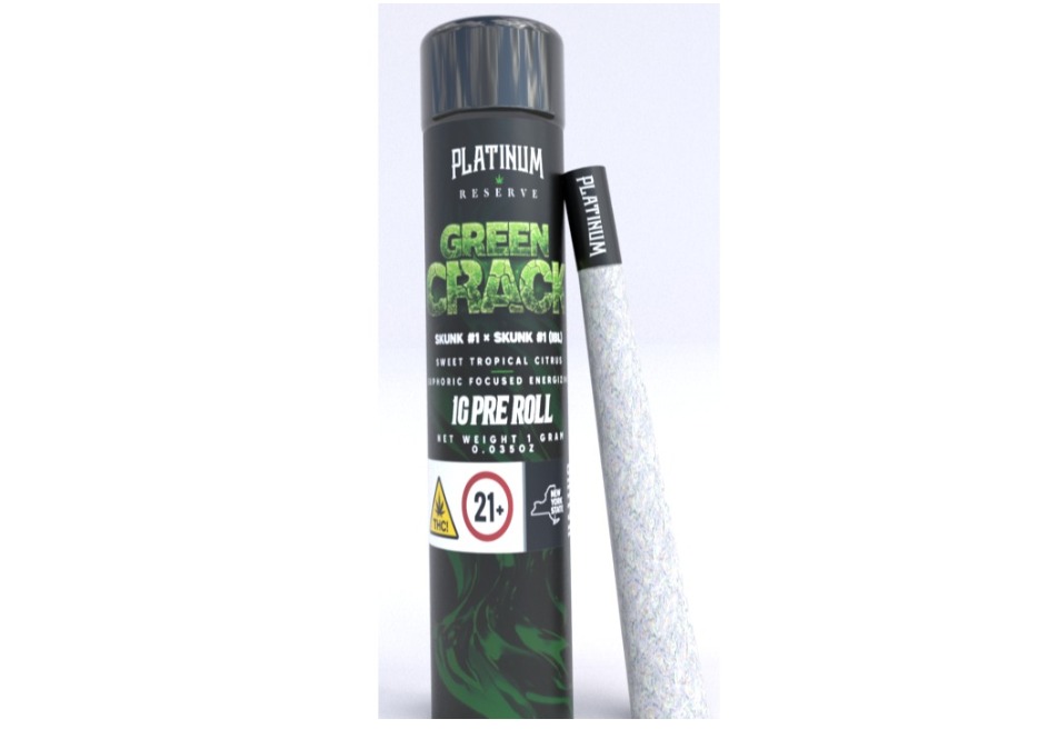 Platinum Reserve | Green Crack | Preroll
