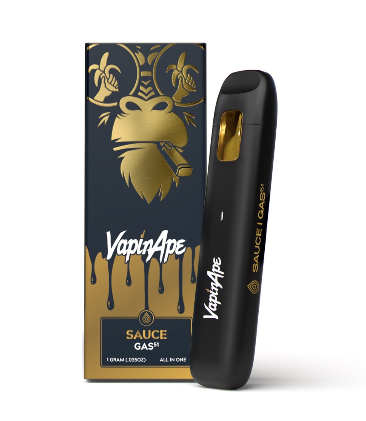 Vapin Ape Gas 51 Live Resin Disposable 1.0g