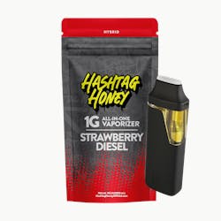 Hashtag Honey | Strawberry Diesel - Hybrid AIO | 1g