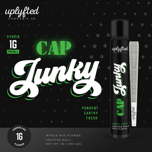 Uplyfted Cap Junky Pre-Roll 1.0g