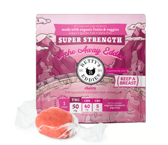 Betty's Eddies | Ache Away Cherry | 1pk/50mg