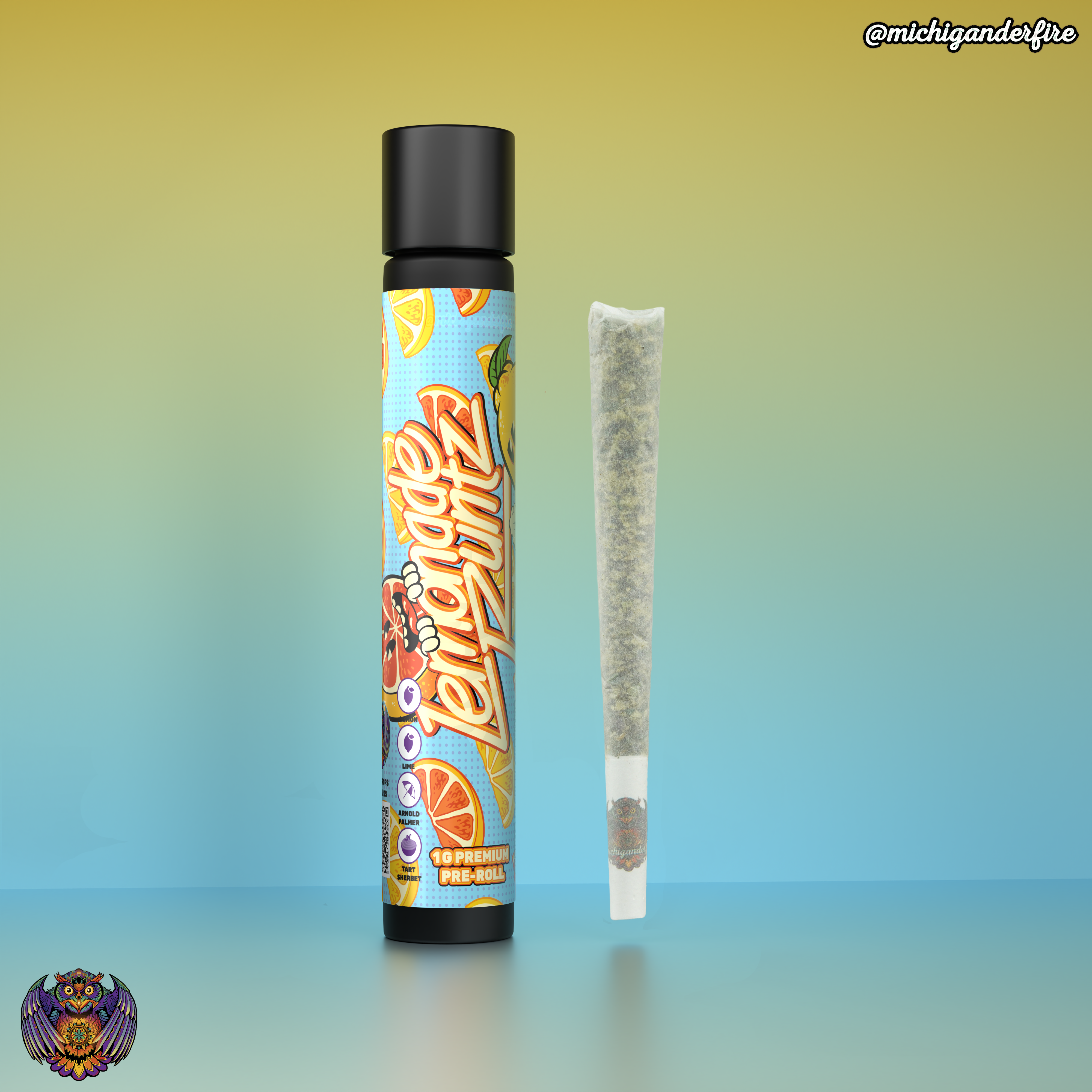 Michigander Fire Lemonade Runtz Pre Roll
