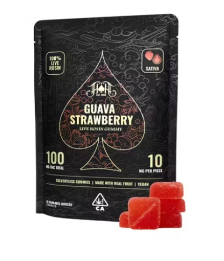 Live Rosin | Guava Strawberry | 100mg Package