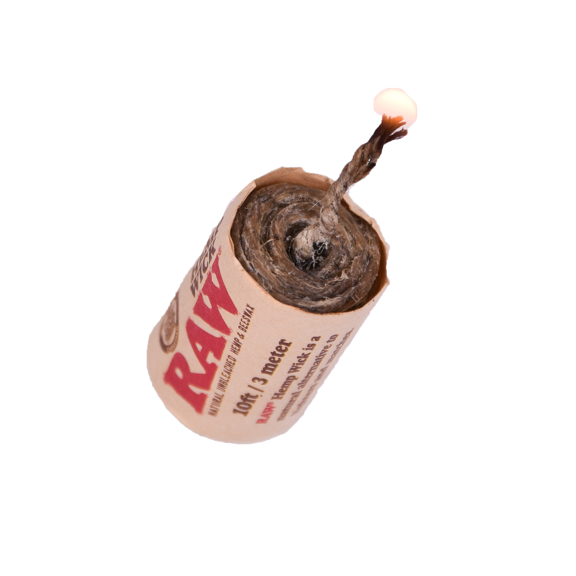 Raw | Hemp Wick | 10 ft