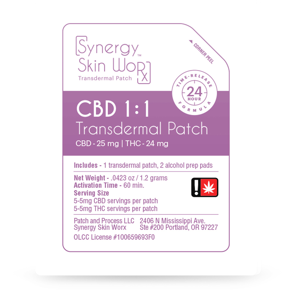 Transdermal Patch | 1:1 (THC:CBD)