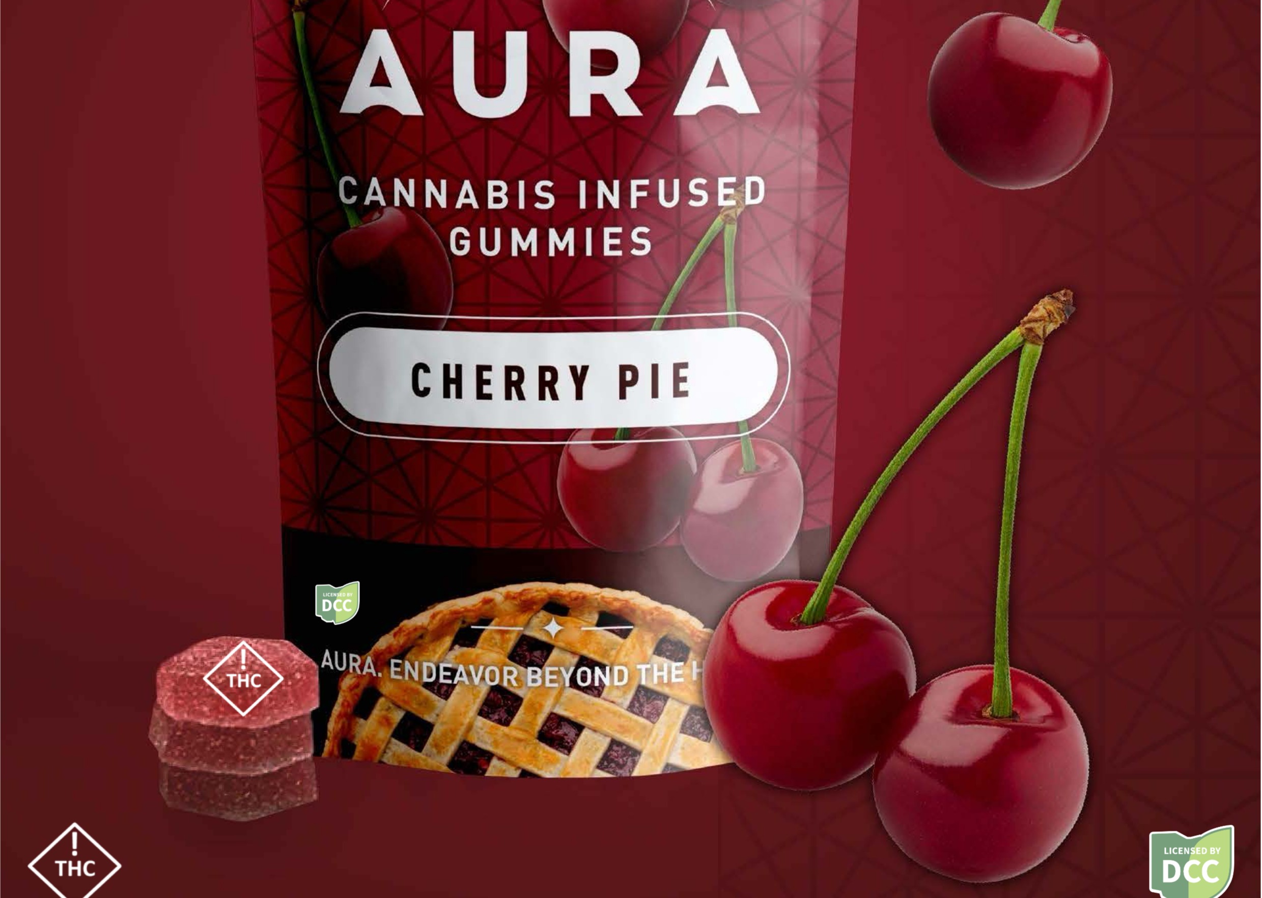 Cherry Pie + CBN Gummies | 110mg | Indica