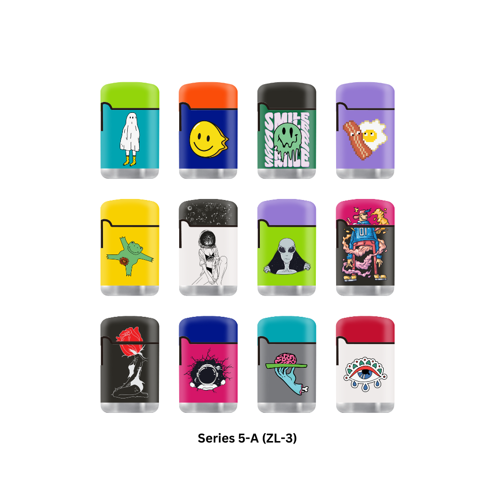 Jet Rubberized Cube Lighter