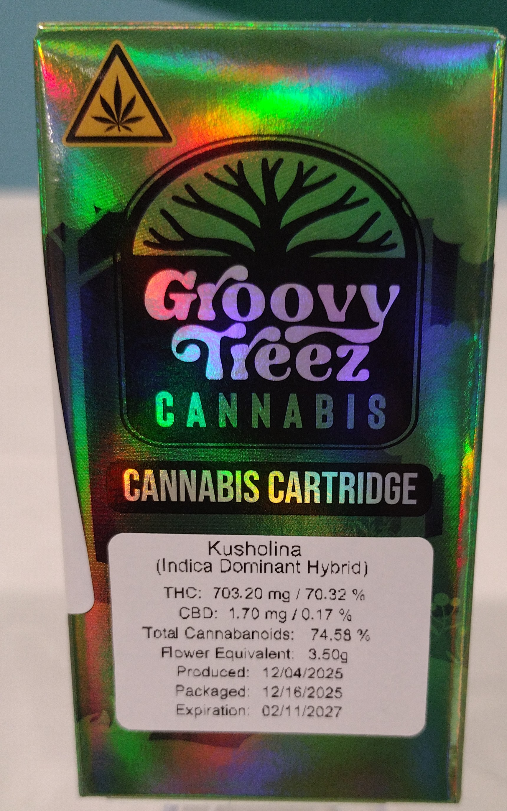 Kusholina - 1g Cured Resin Cartridge